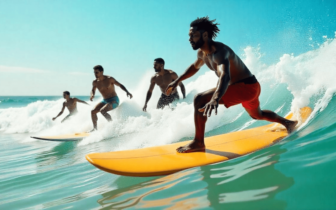 Surfing in Marche